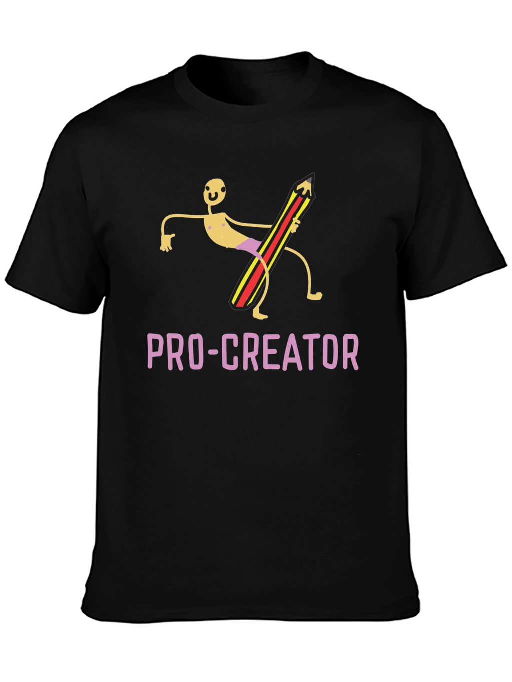 Pro-Creator Graphic Tee - Black Unisex T-Shirt