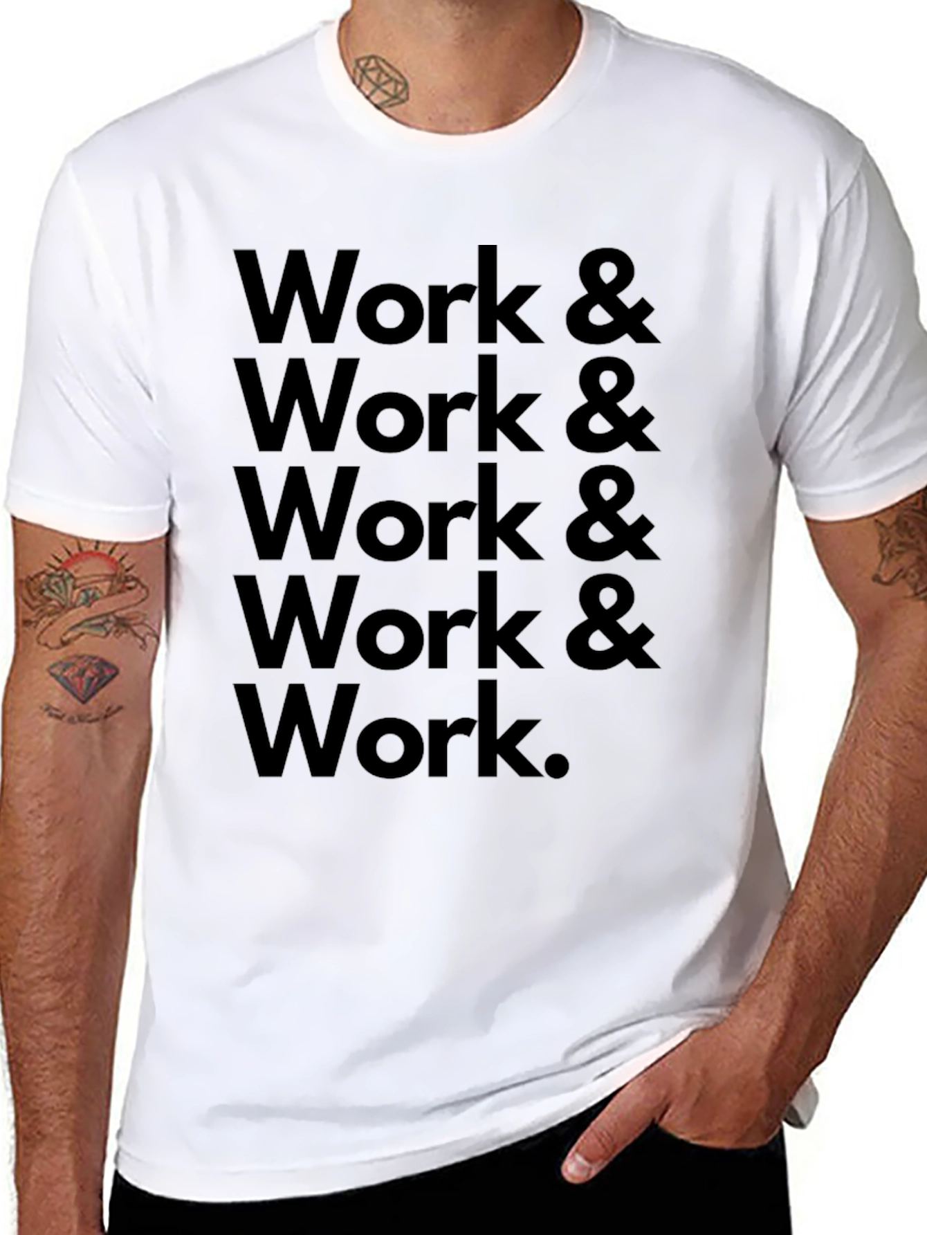 Work & Work Graphic Tee