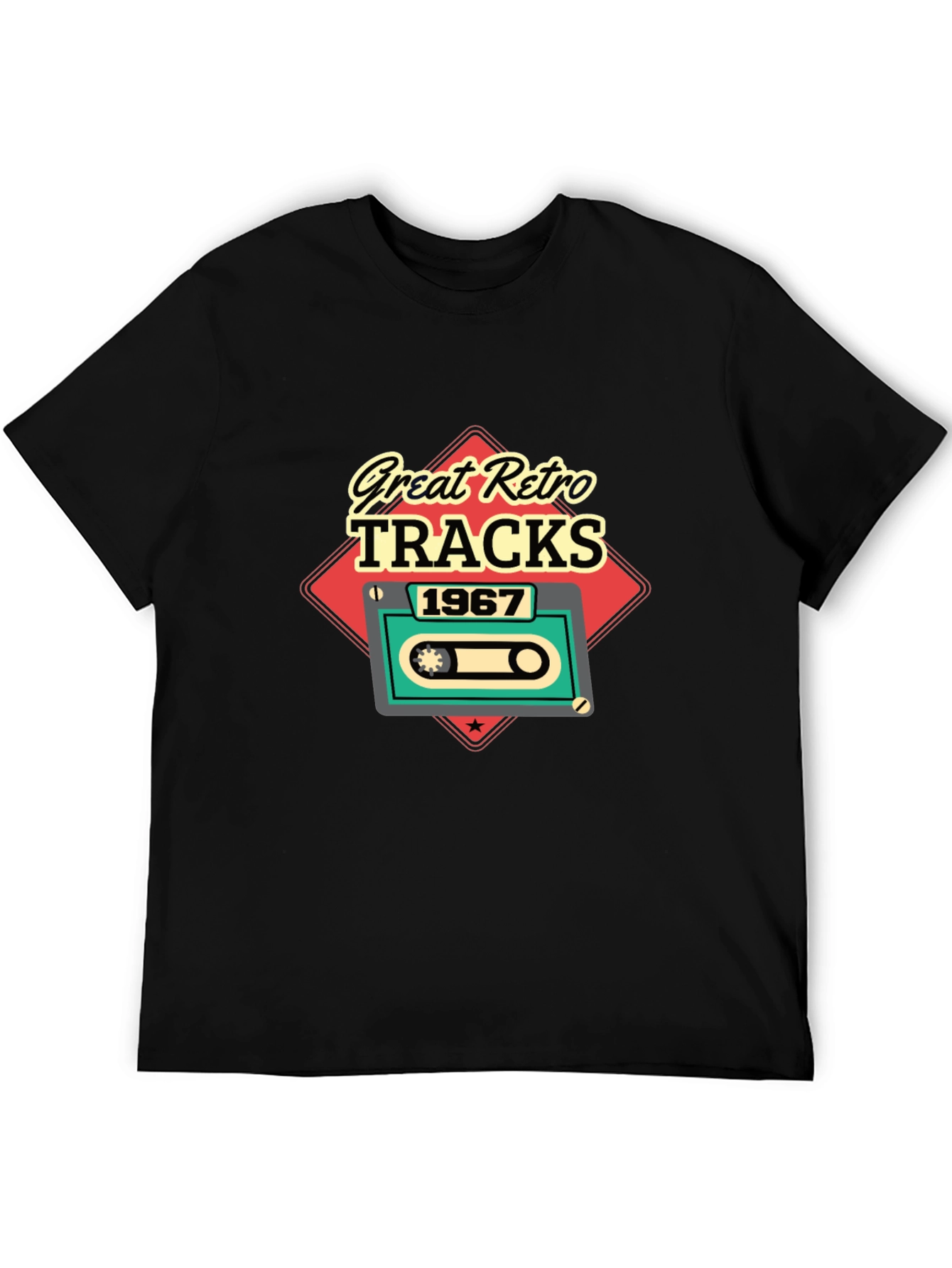 Great Retro Tracks 1967 Graphic Tee
