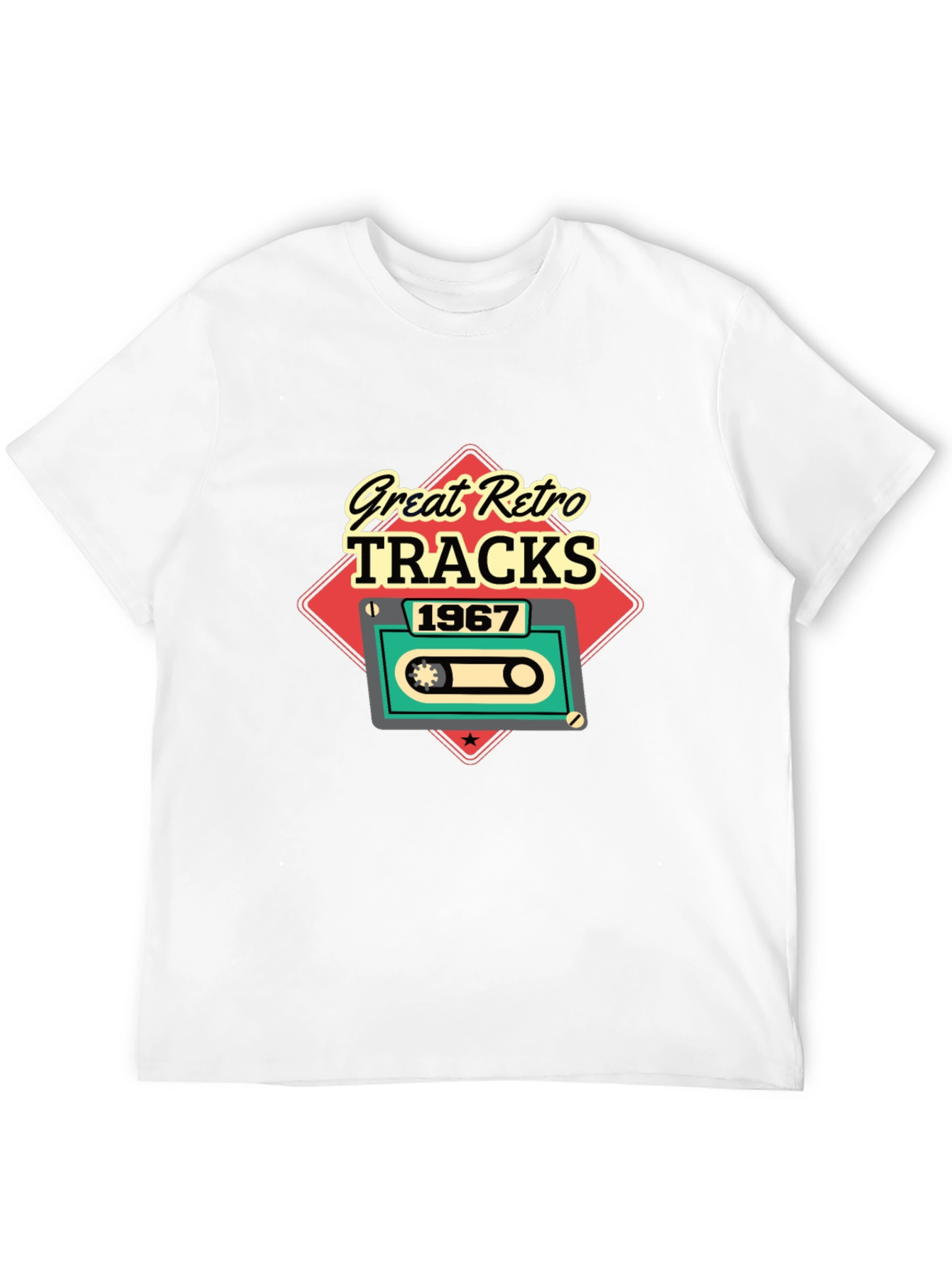 Great Retro Tracks 1967 Graphic Tee
