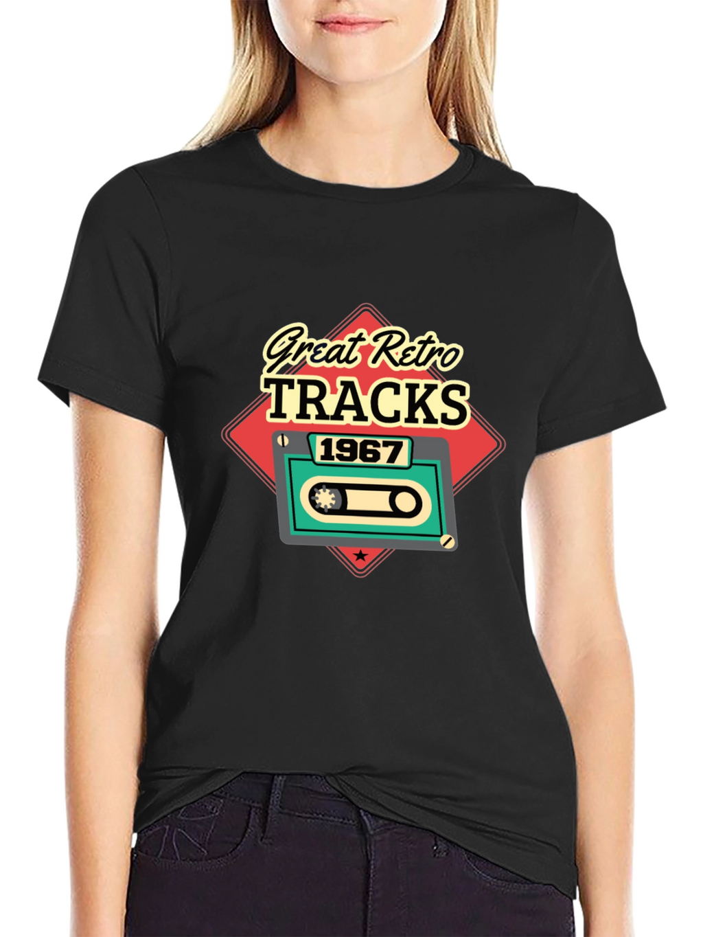 Great Retro Tracks 1967 Graphic Tee
