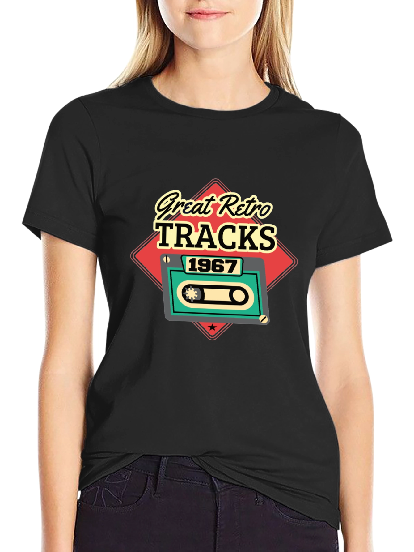 Great Retro Tracks 1967 Graphic Tee