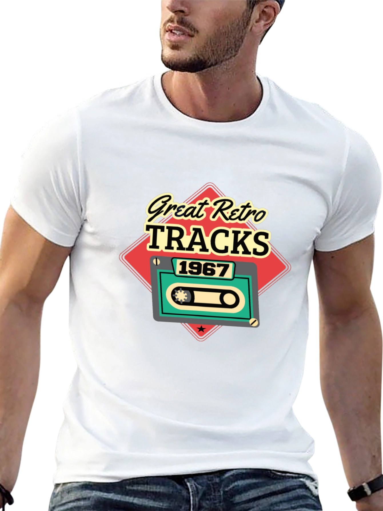 Great Retro Tracks 1967 Graphic Tee