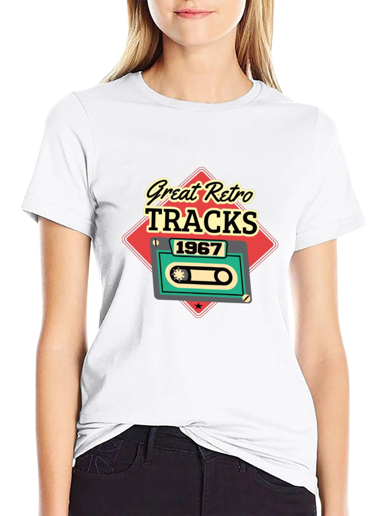 Great Retro Tracks 1967 Graphic Tee