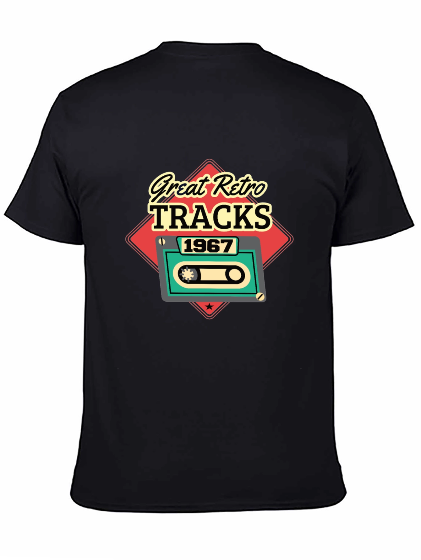 Great Retro Tracks 1967 Graphic Tee