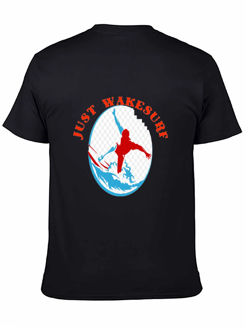 Just Wakesurf Graphic T-Shirt - Black