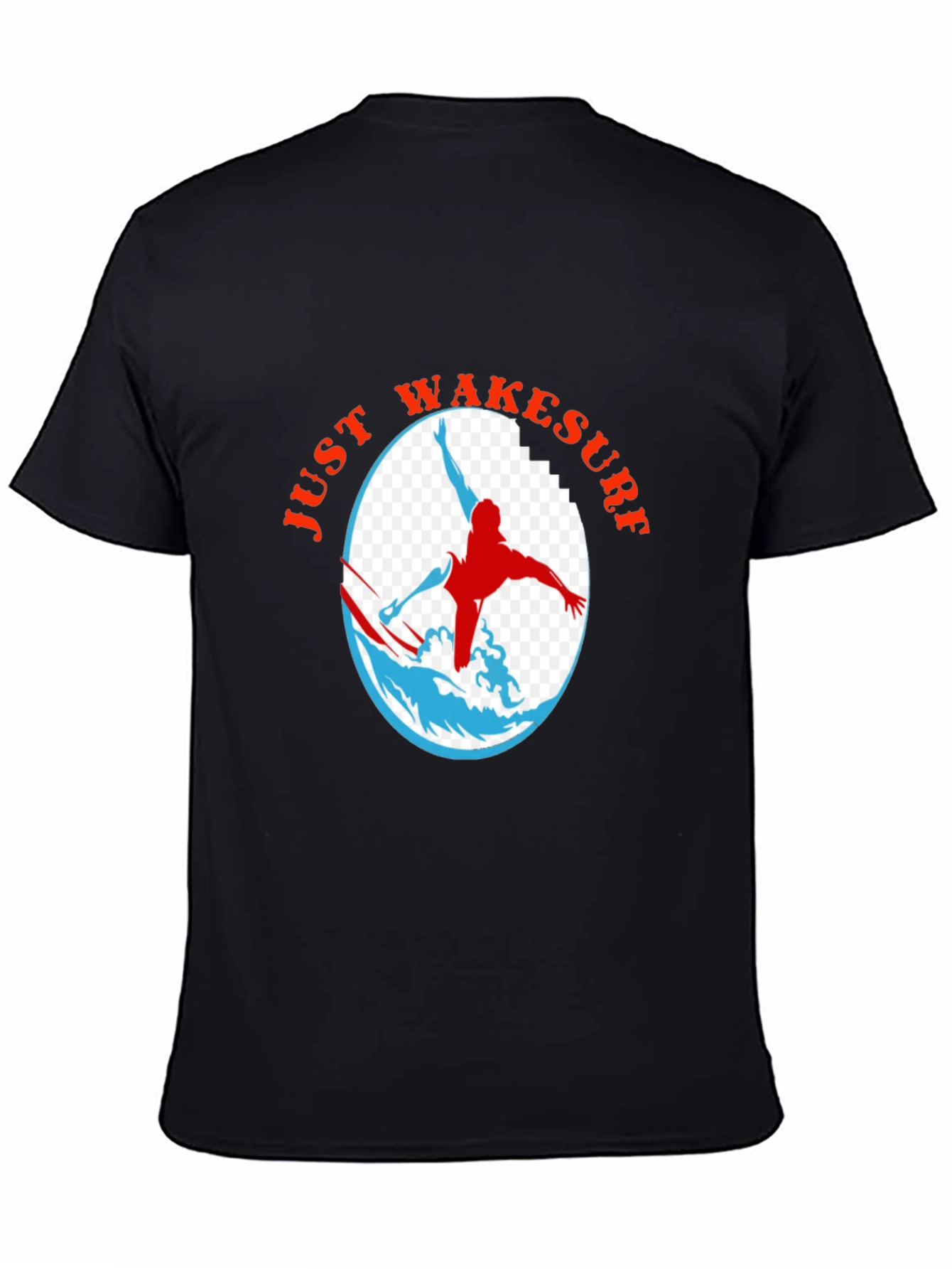 Just Wakesurf Graphic T-Shirt - Black