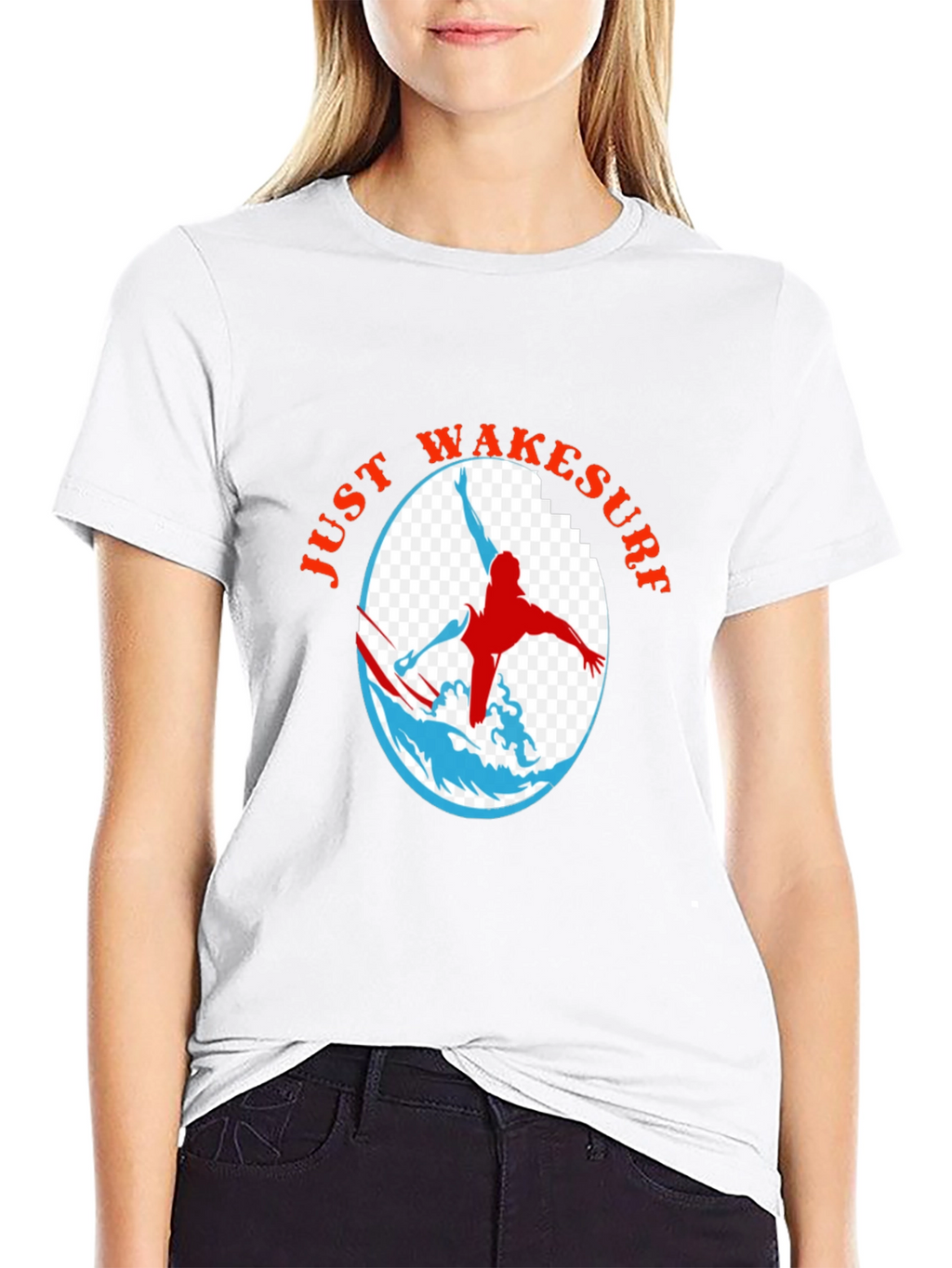 Just Wakesurf Graphic T-Shirt - Black