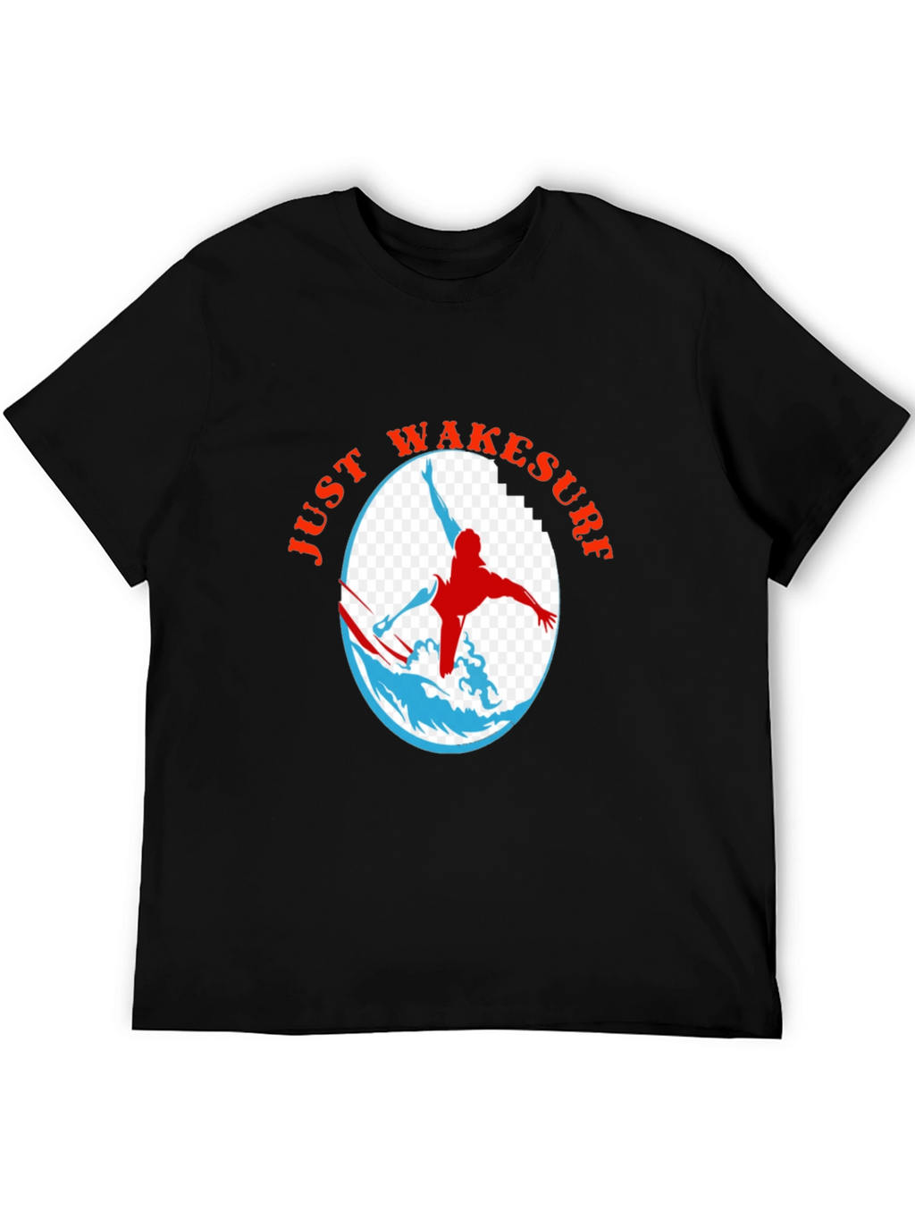 Just Wakesurf Graphic T-Shirt - Black