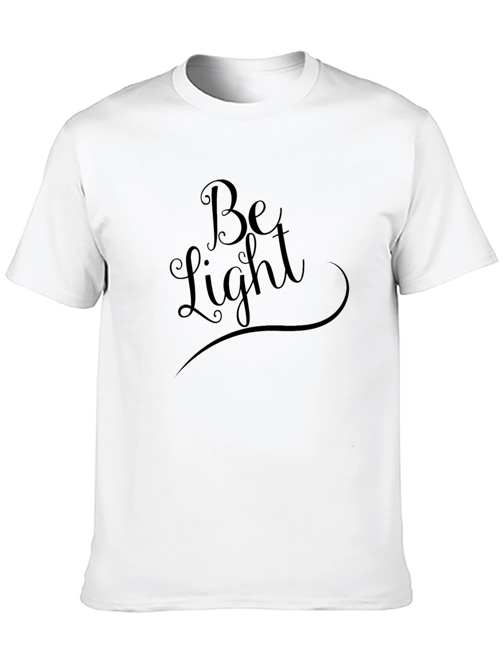 Be Light Graphic T-Shirt - Stylish Casual Wear