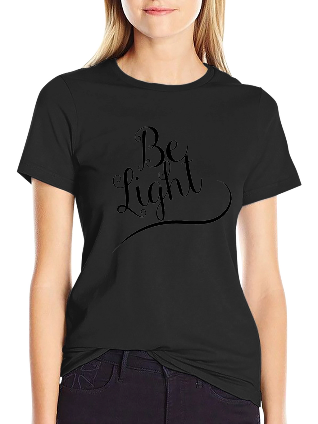Be Light Graphic T-Shirt - Stylish Casual Wear