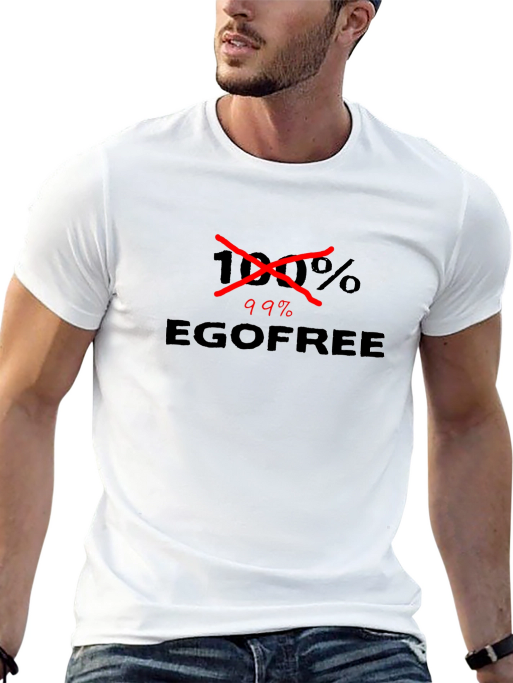 Ego Free Humor T-Shirt