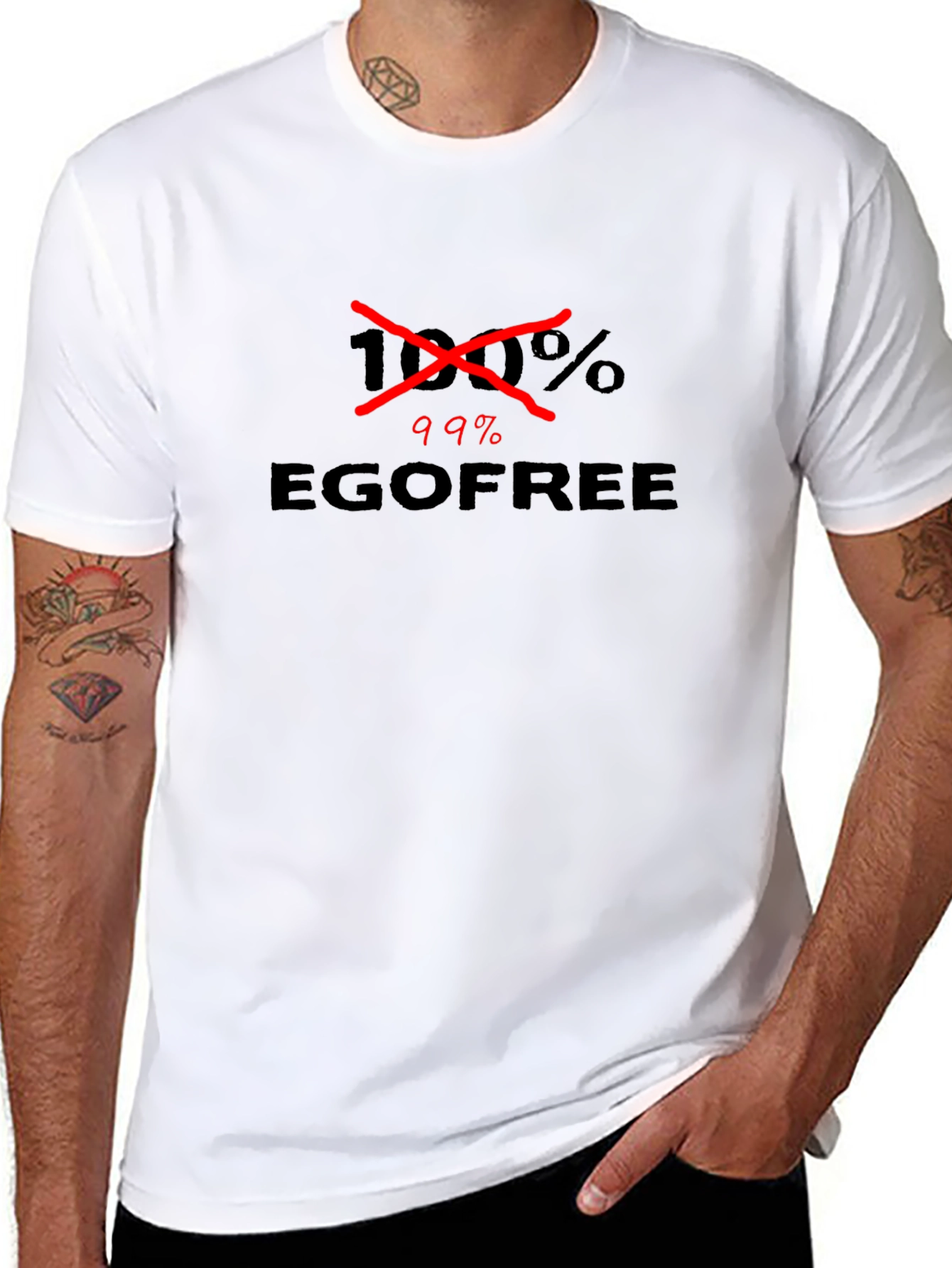 Ego Free Humor T-Shirt
