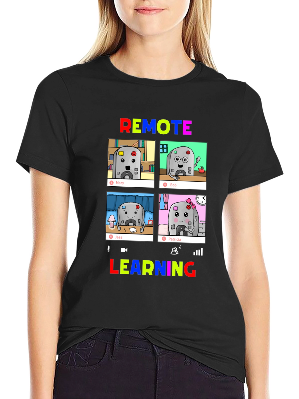 Remote Learning Tee