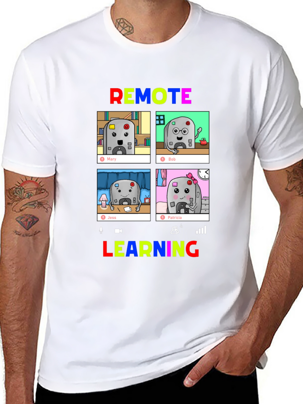 Remote Learning Tee