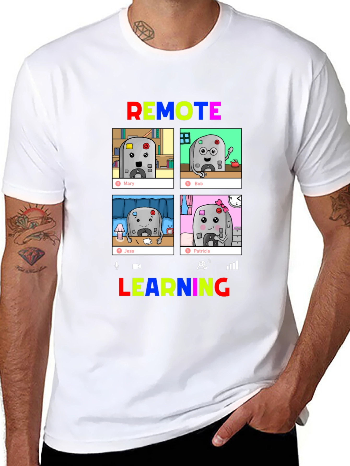 Remote Learning Tee