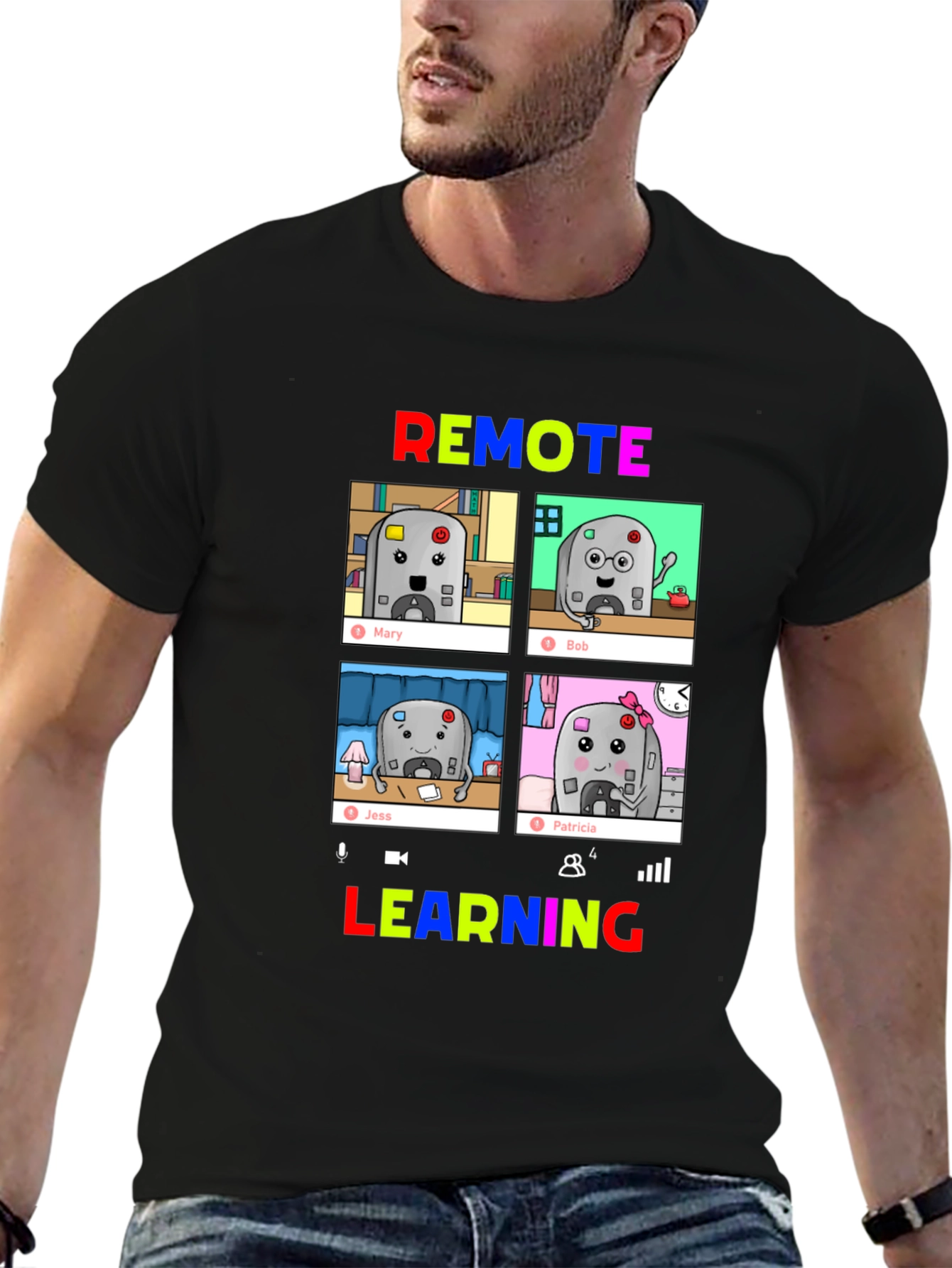 Remote Learning Tee