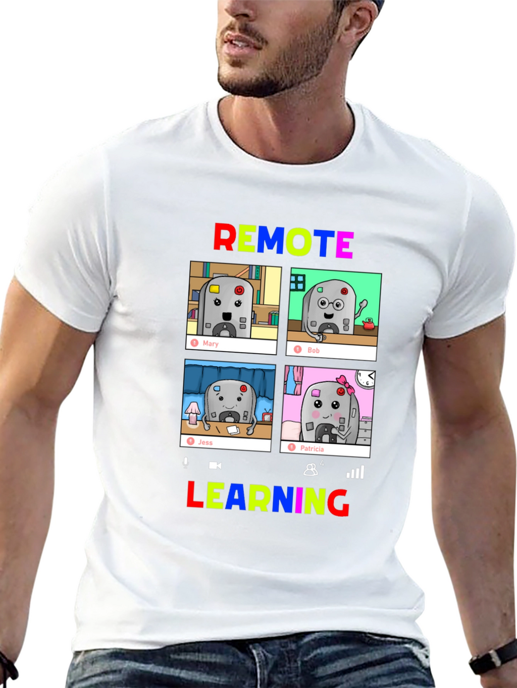 Remote Learning Tee