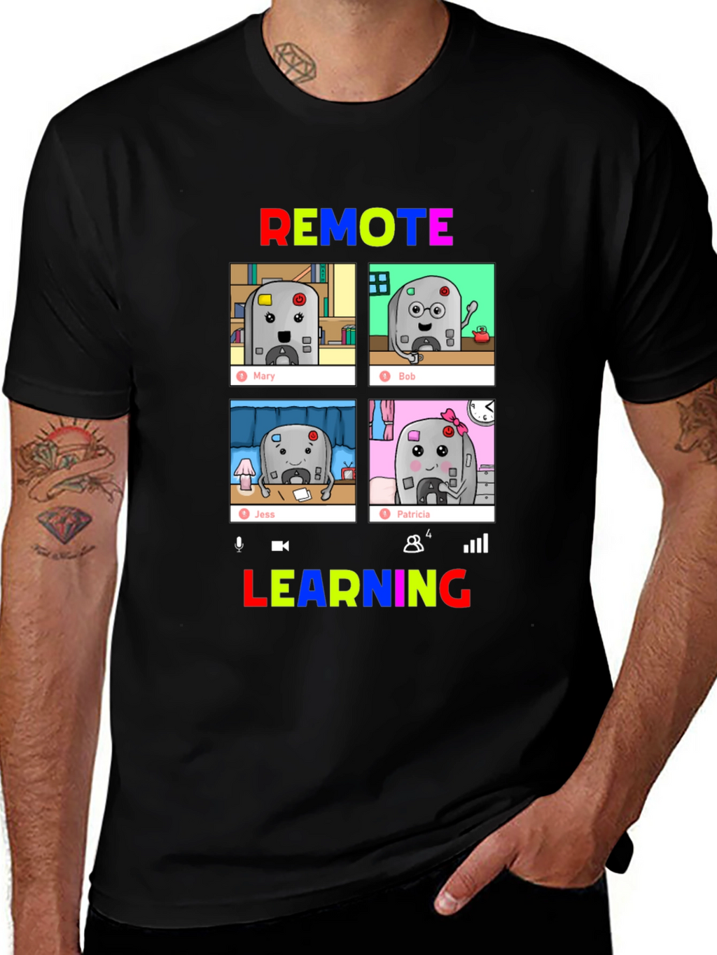 Remote Learning Tee