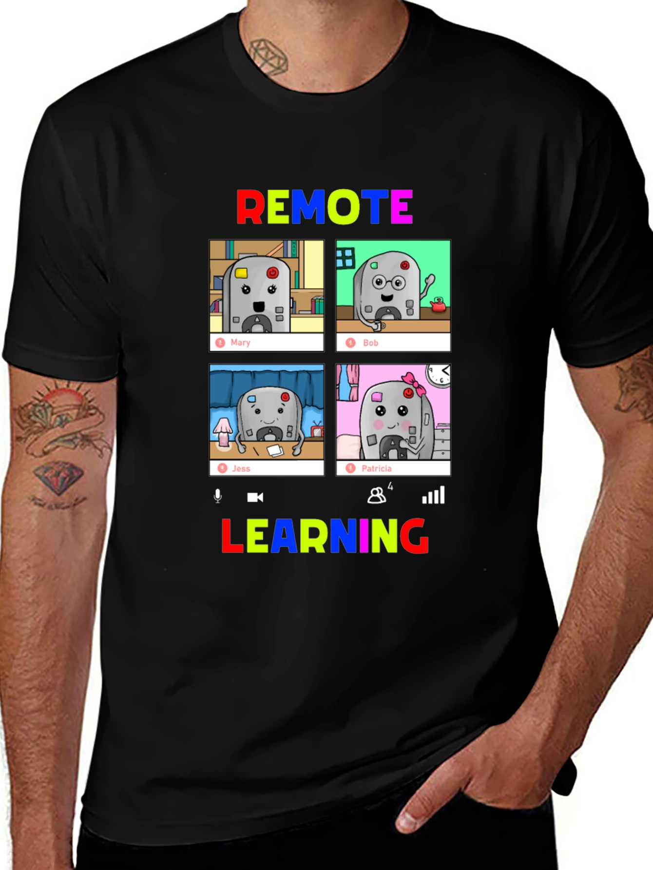 Remote Learning Tee