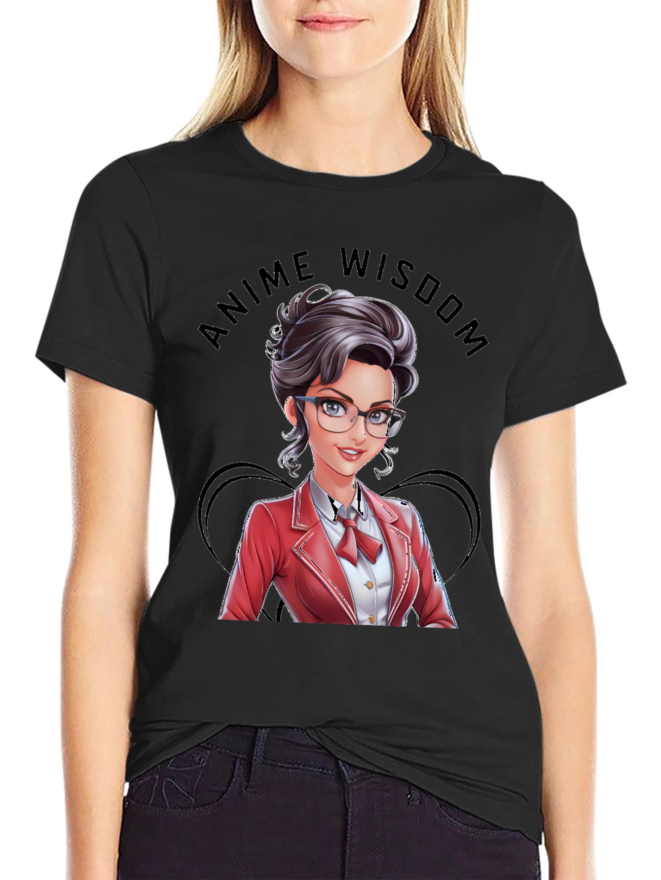 Anime Wisdom Graphic T-Shirt