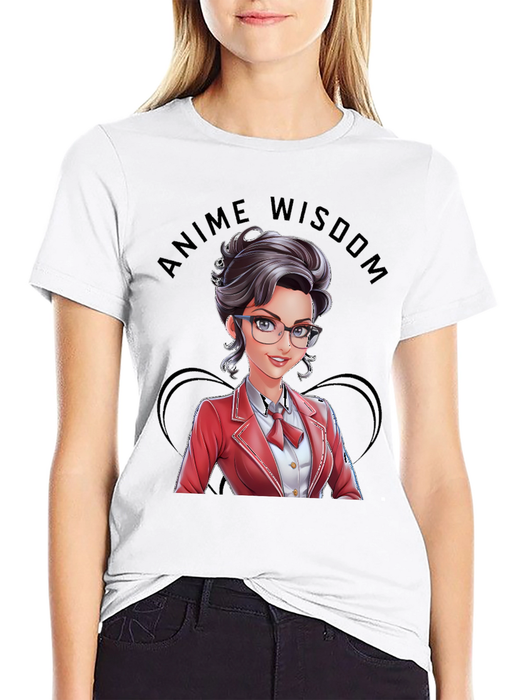 Anime Wisdom Graphic T-Shirt