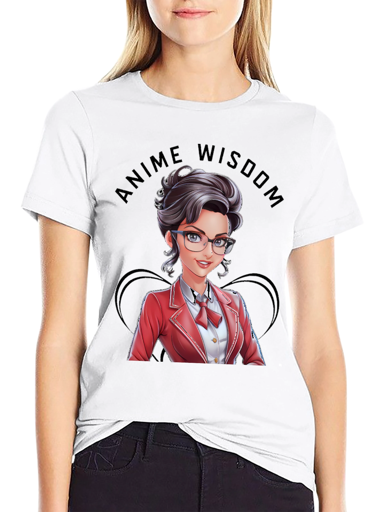 Anime Wisdom Graphic T-Shirt
