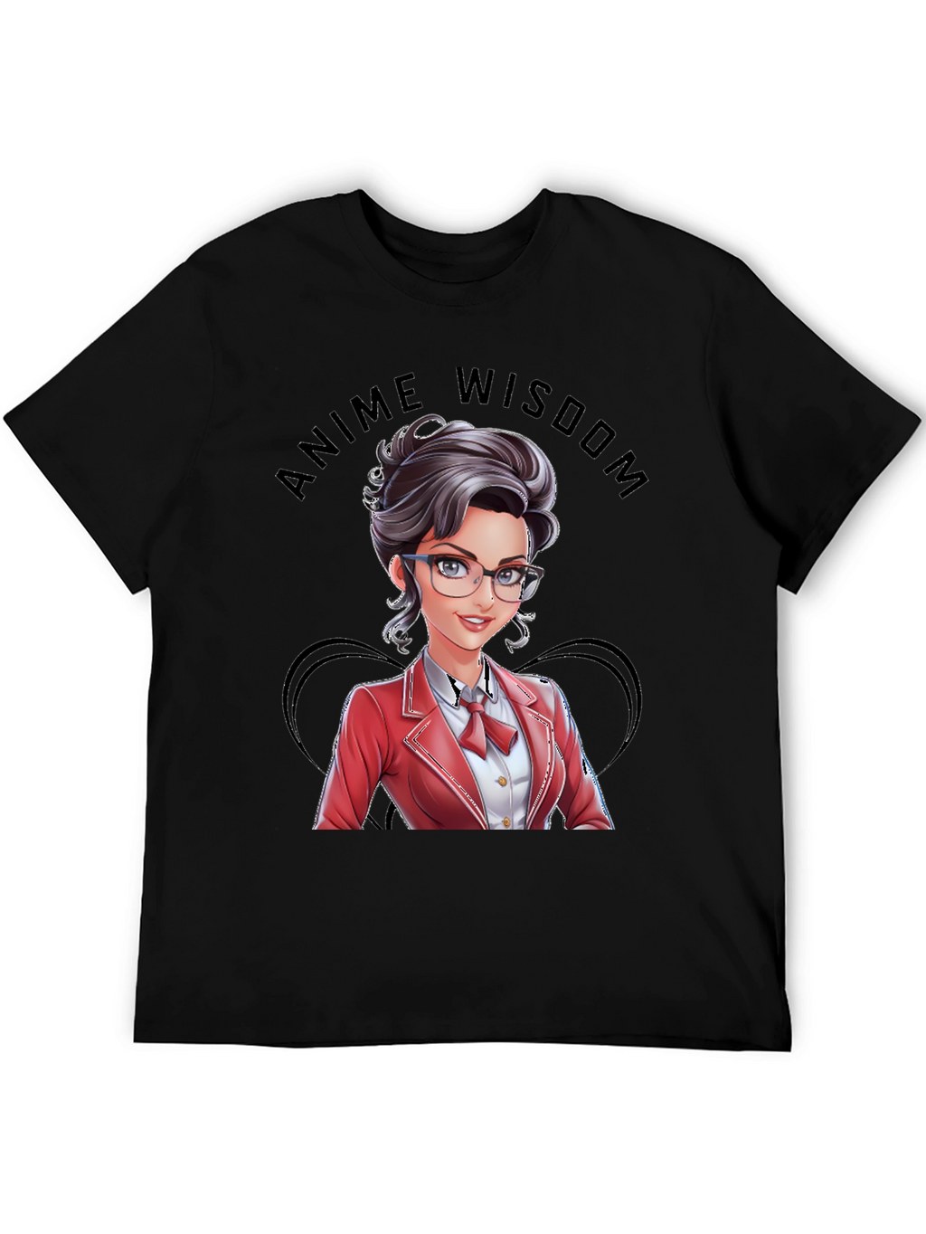 Anime Wisdom Graphic T-Shirt