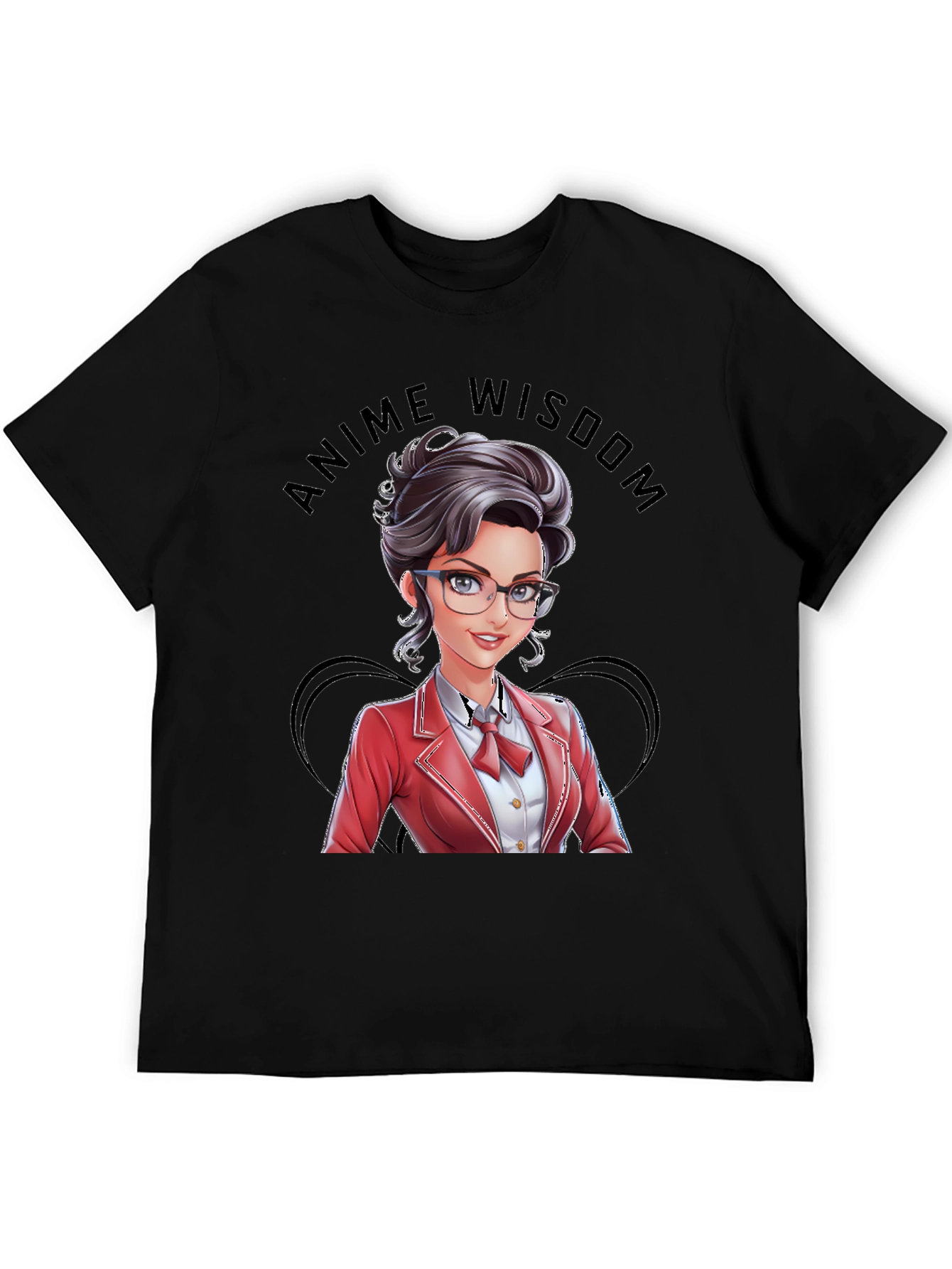 Anime Wisdom Graphic T-Shirt