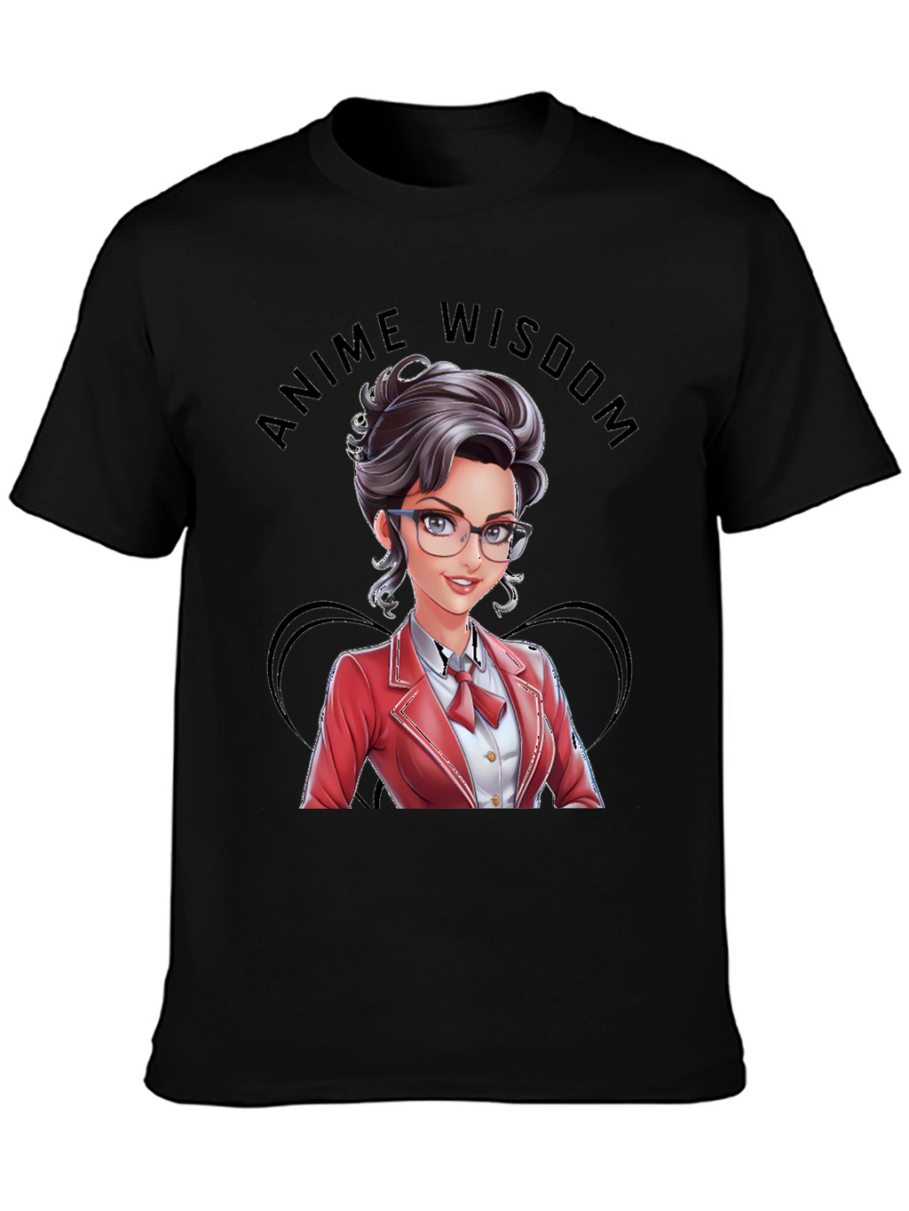 Anime Wisdom Graphic T-Shirt