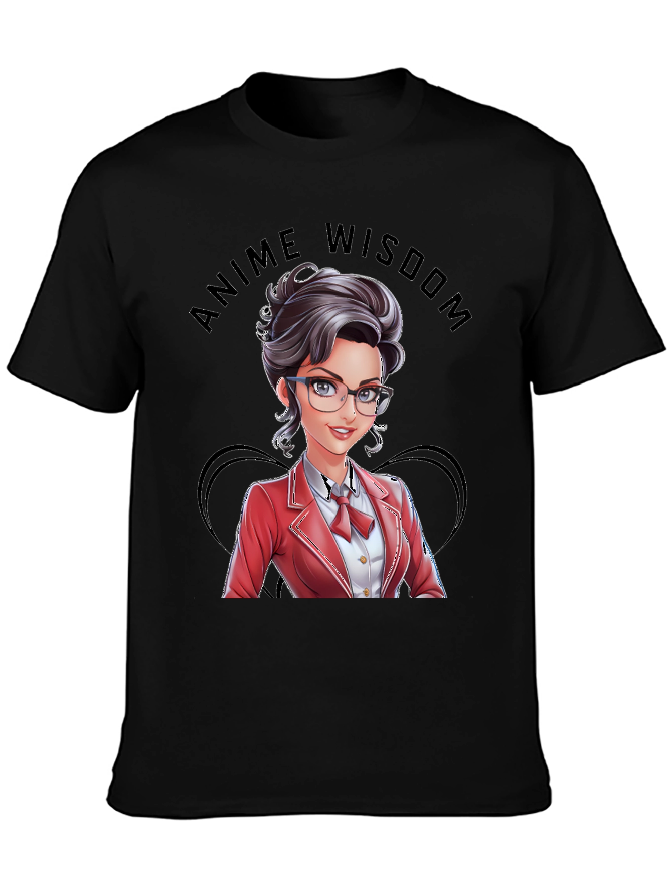 Anime Wisdom Graphic T-Shirt