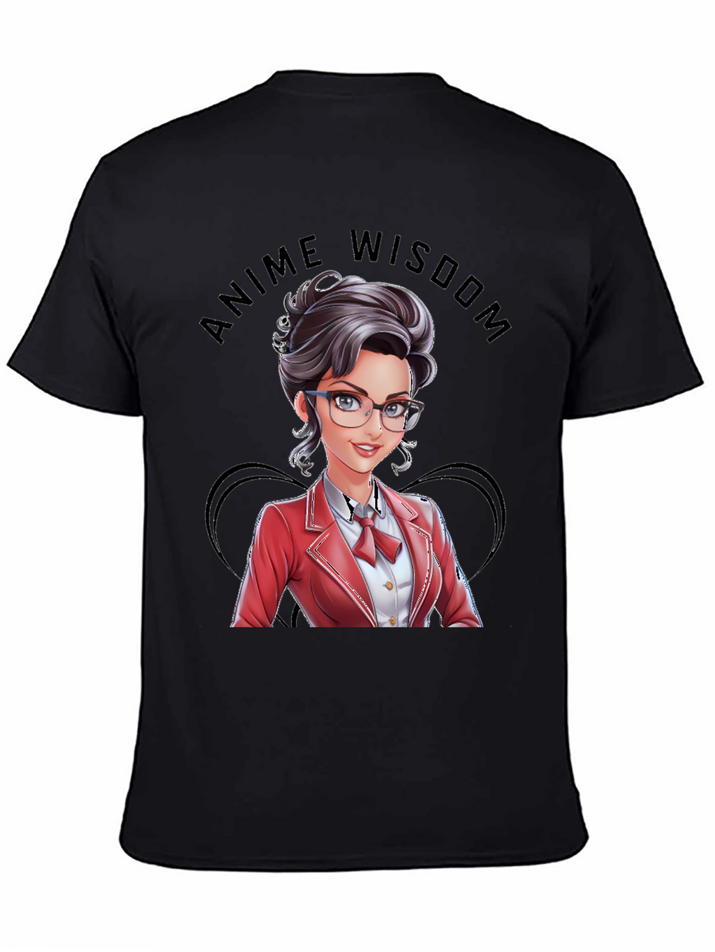 Anime Wisdom Graphic T-Shirt