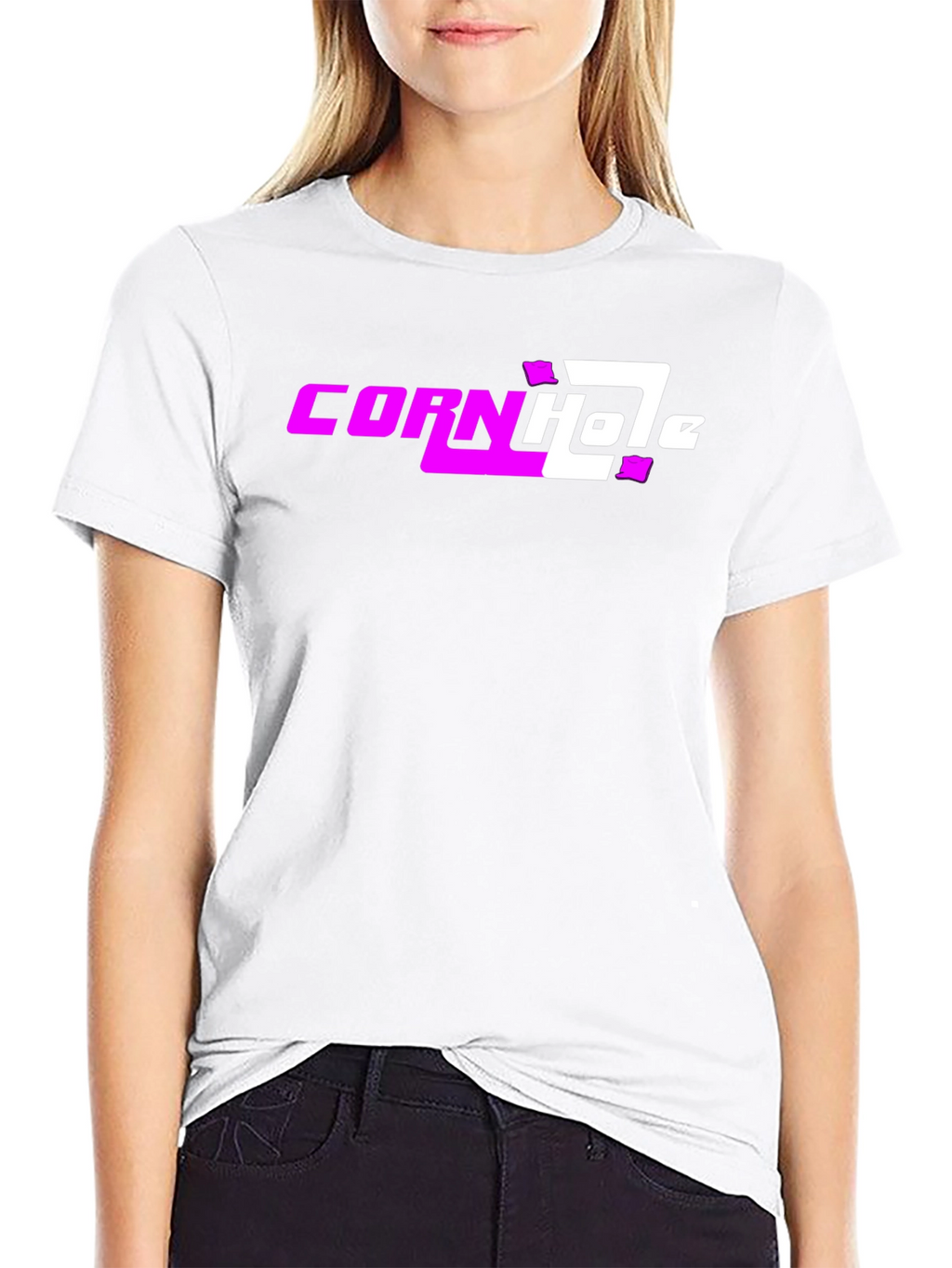Cornhole Graphic Tee - Casual Style