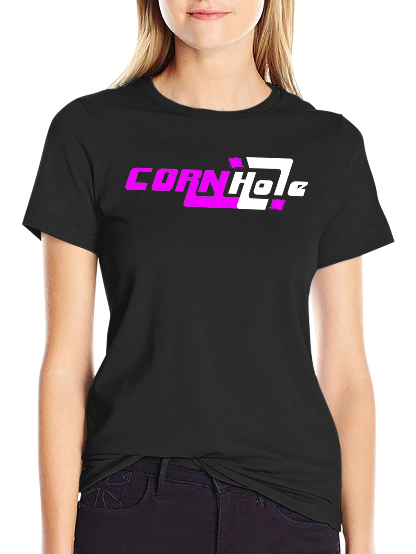 Cornhole Graphic Tee - Casual Style