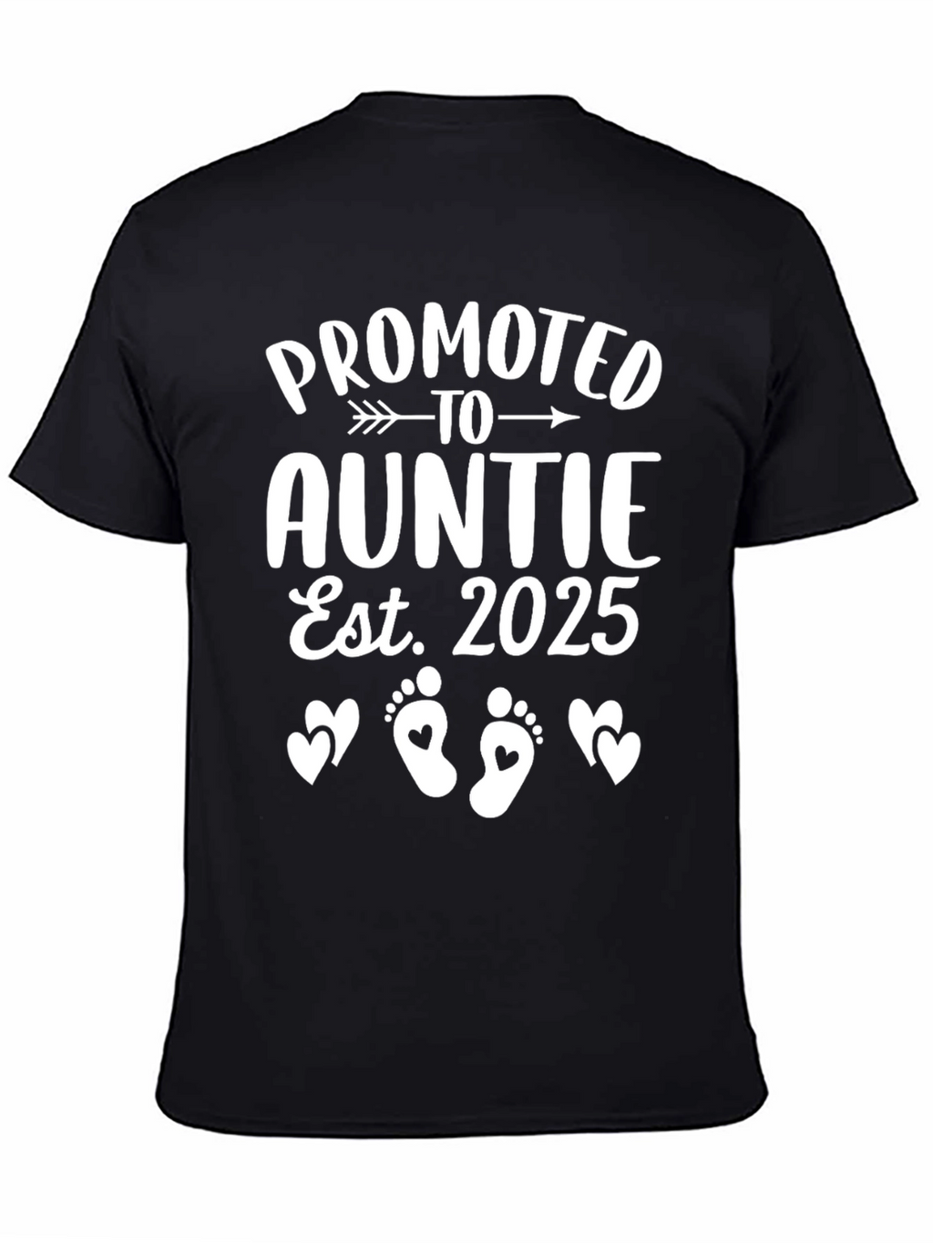 Promoted to Auntie Est. 2025 T-Shirt