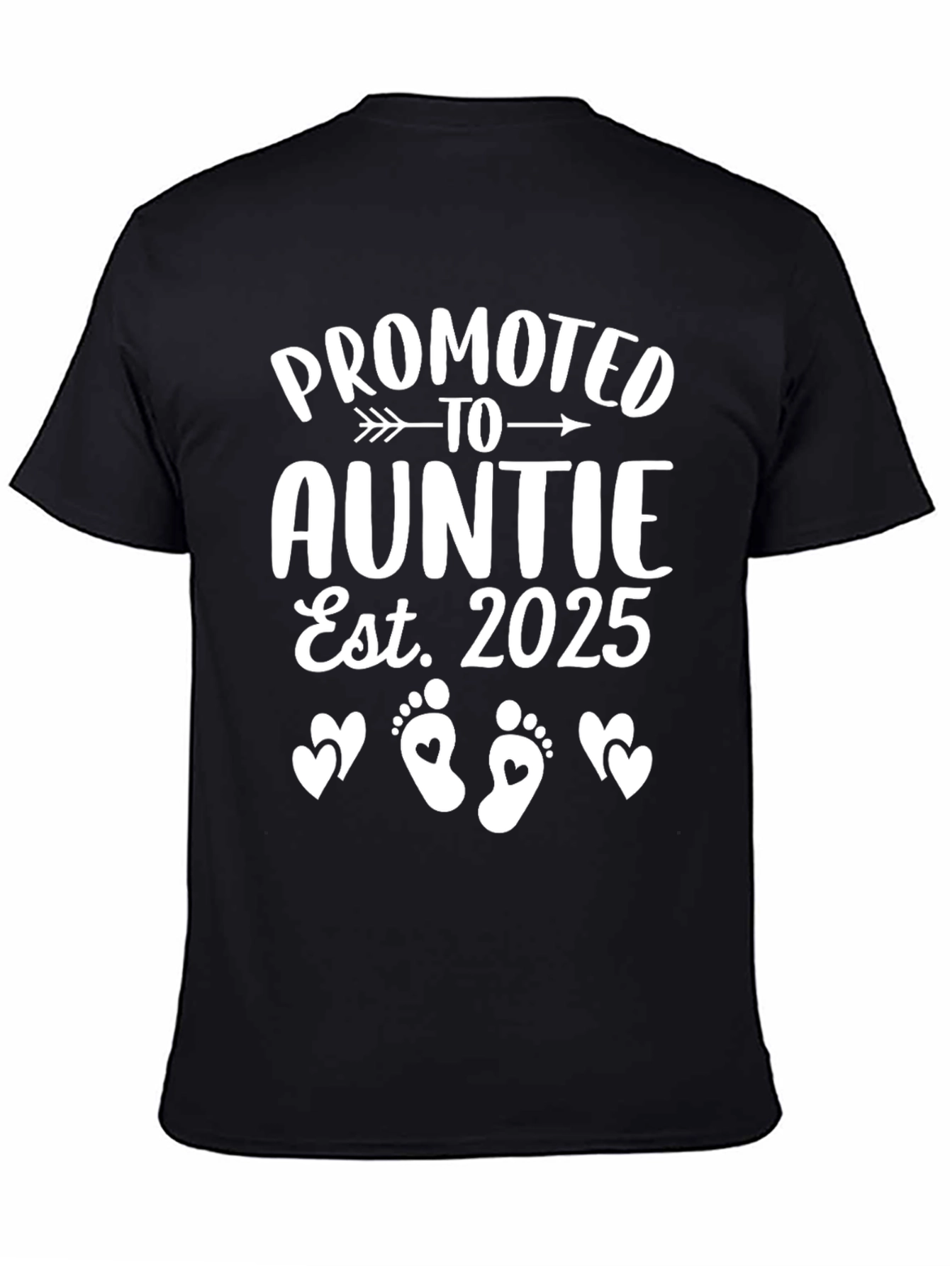 Promoted to Auntie Est. 2025 T-Shirt