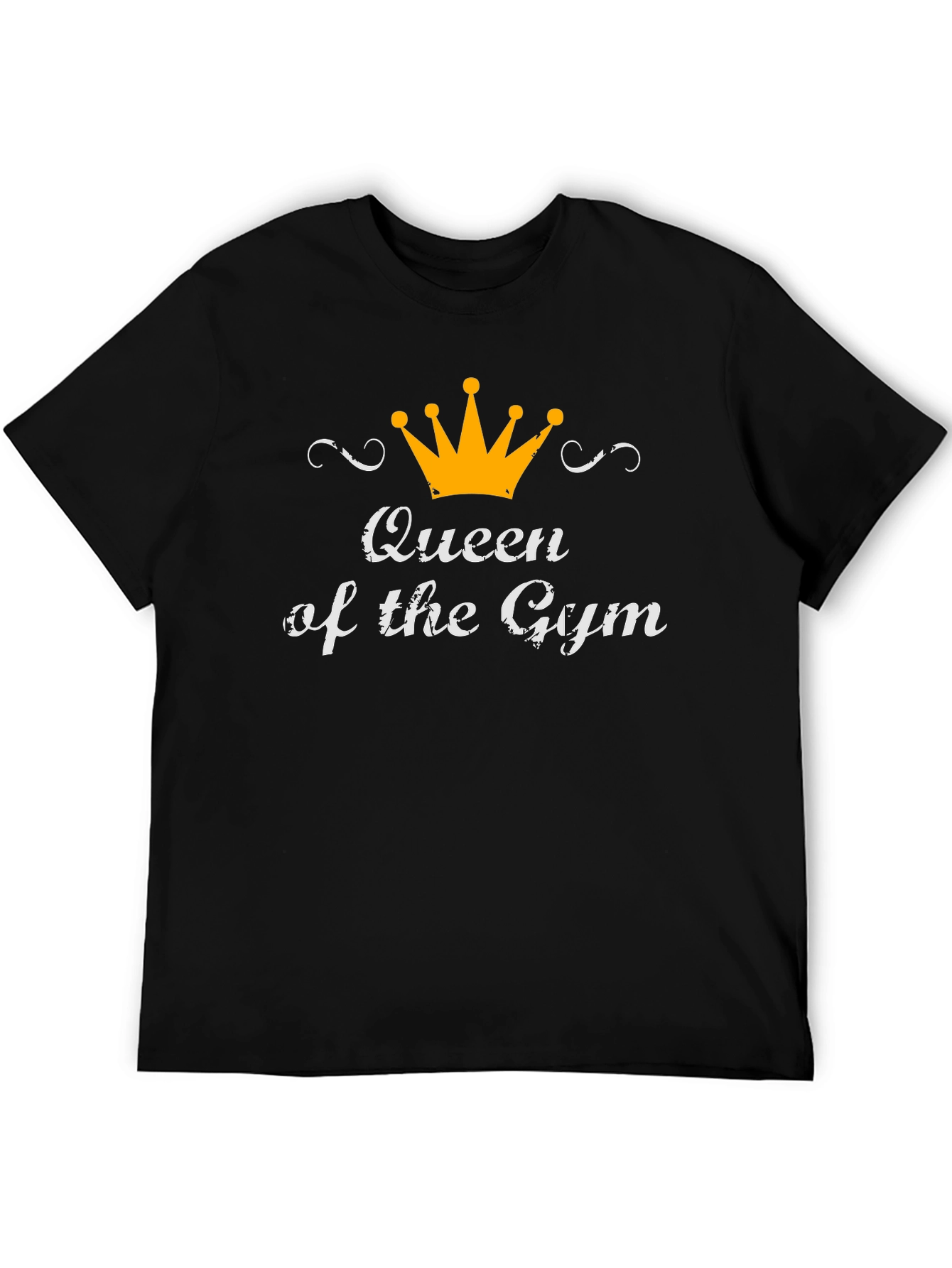 Queen of the Gym Black T-Shirt