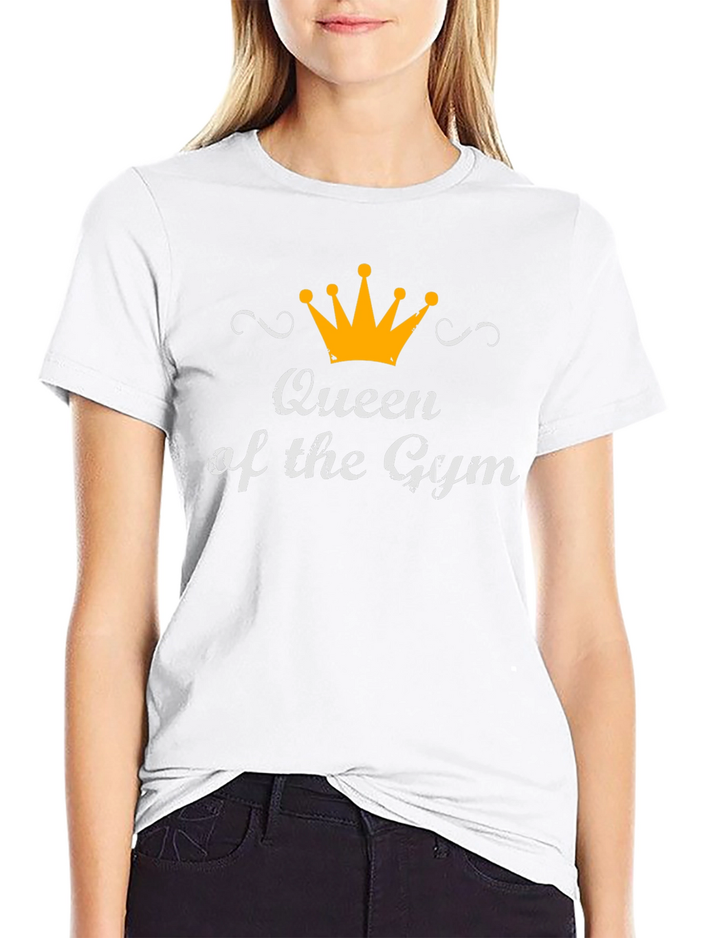Queen of the Gym Black T-Shirt