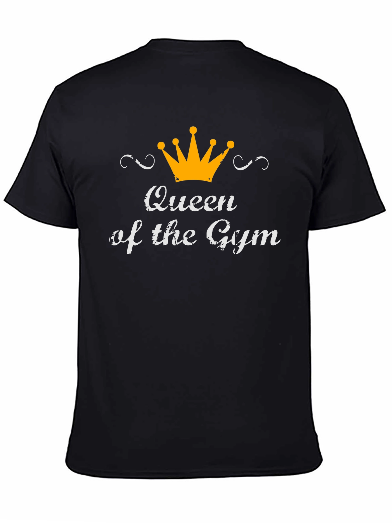 Queen of the Gym Black T-Shirt