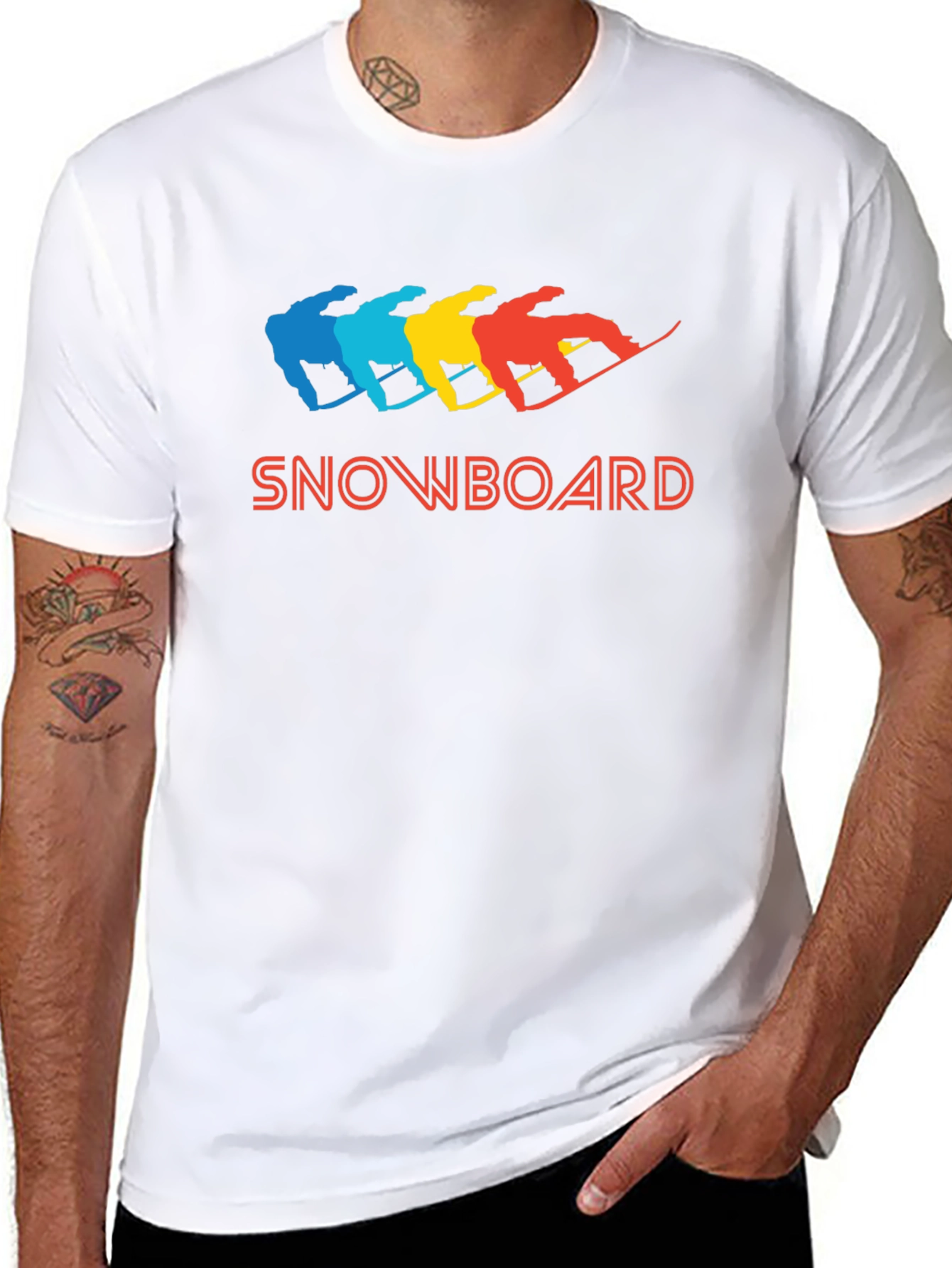Snowboard Retro T-Shirt