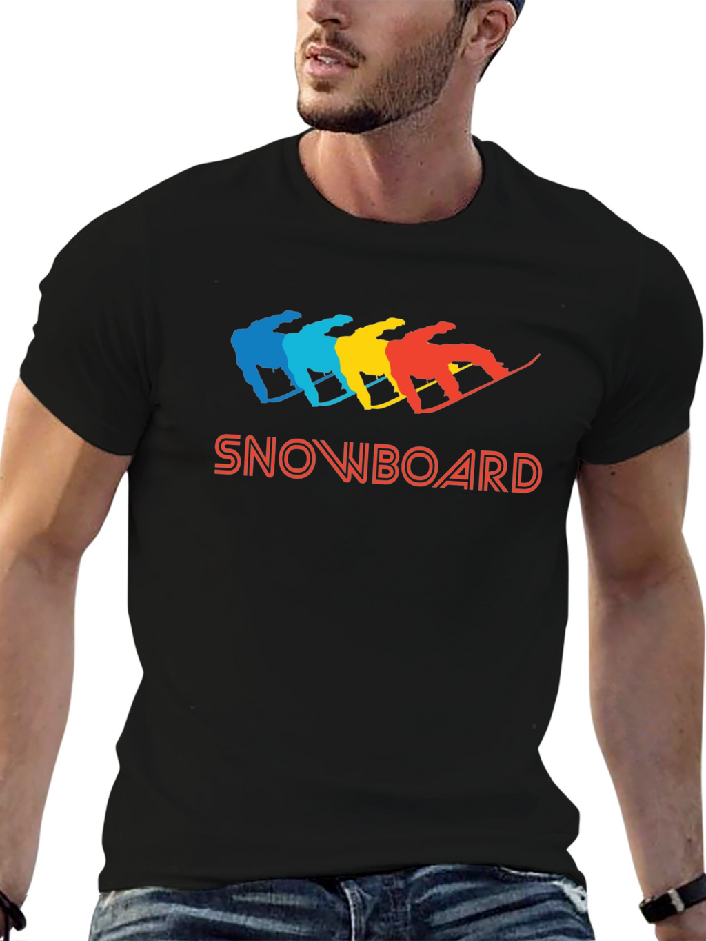 Snowboard Retro T-Shirt