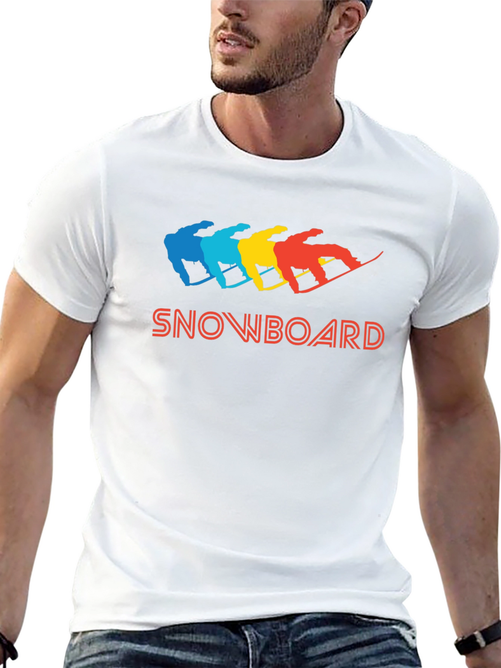 Snowboard Retro T-Shirt