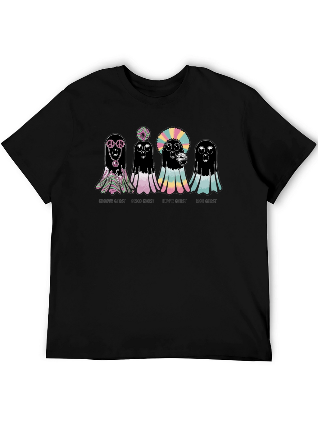 Groovy Ghost T-Shirt - Halloween Fun