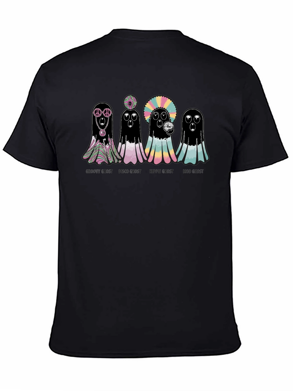 Groovy Ghost T-Shirt - Halloween Fun
