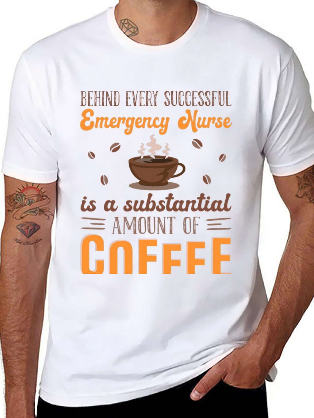 Emergency Nurse Coffee T-Shirt