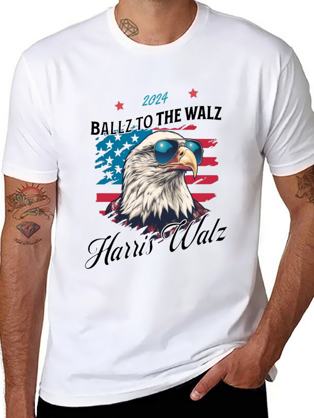 Ballz to the Walz 2024 T-Shirt