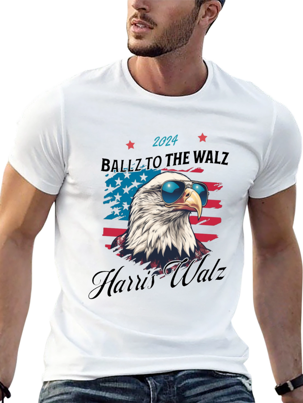 Ballz to the Walz 2024 T-Shirt