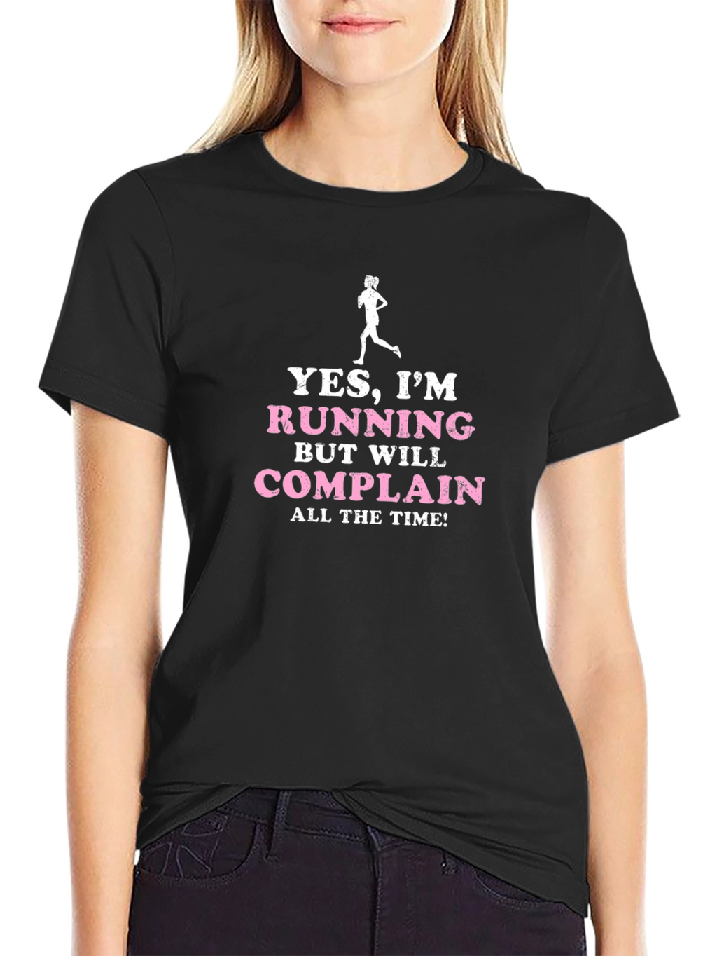 Funny Running T-Shirt: Yes Im Running But Will Complain