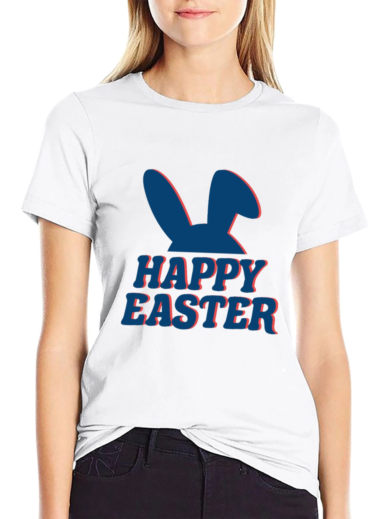 Happy Easter Bunny Ears T-Shirt
