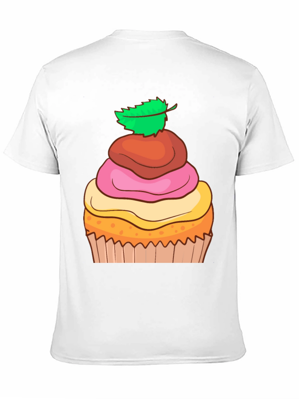 Cupcake Graphic Tee - Sweet Treat Design!